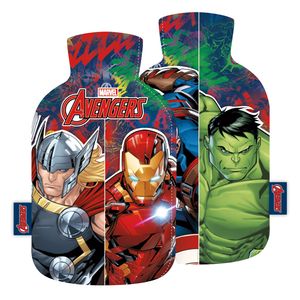 familie24 Avengers Wärmeflasche Kinderwärmflasche Wärmekissen Heizkissen Wärmflasche Ironman Hulk Thor Captain America