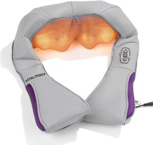VITALmaxx Shiatsu Massagegerät, mit Wärmefunktion, Leistung: 24 Watt, 12 V