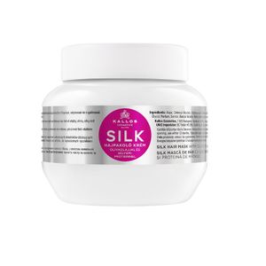 Kallos KJMN Silk Maska do włosów z oliwą z oliwek i proteinami jedwabiu, 275ml