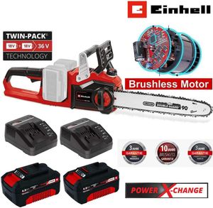 Einhell Professional Akku-Kettensäge GP-LC 36/35 Li-36 V mit Akku / Ladegerät