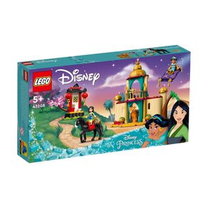 LEGO 43208 Disney Jasmins und Mulans Abenteuer mit Mini-Puppen