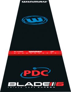 Winmau Pro Zone Precision PVC  + Integrated Oche Dartmatte