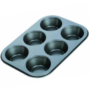 Antihaft-Backblech Muffin Cupcake Form 6 Plätze Grösse 19X27Cm