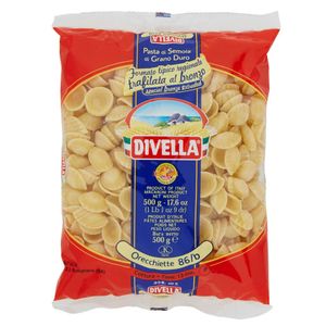 24x Divella Pasta Orecchiette N.86/B 500g