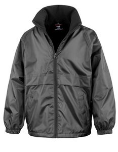 Result Core Uni bunda s mikrofleecovou podšívkou R203X Schwarz Black XXL