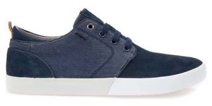 Geox U SMART Herren Halbschuhe aus Leder navy blau 40