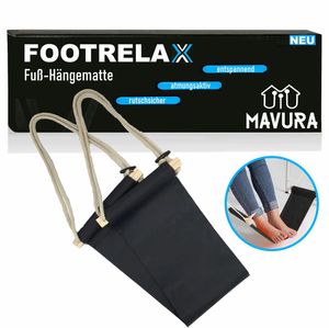 FOOTRELAX Tragbare Fuß-Hängematte Büro Schreibtisch Fußstütze Tisch Reise Ablage