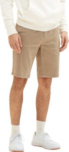 Tom Tailor Shorts Slimfit Chino-Shorts mit Reißverschluss, Knopf und seitlichen Eingrifftaschen