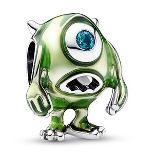 Pandora 792754C01 Bead-Charm Disney Pixar Monsters Inc. Mike Wazowski Silber