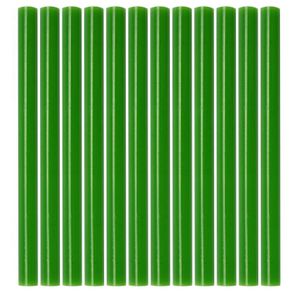 10 St. Heißklebepatronen 7,2 x 100mm, verschiedene Farben Klebesticks Heißkleber Klebepatronen , Color:12xGrün