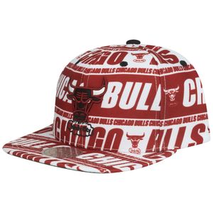 Mitchell & Ness Snapback Cap - MEAT PAPER Chicago Bulls