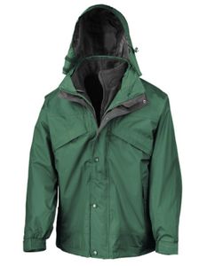 Result Herren Funktionsjacke Winterjacke Innenjacke Fleece Jacke Warm, Größe:XL, Farbe:Bottle Green