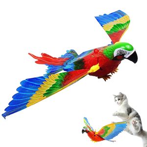 Katzenspielzeug Vogel, Interaktives Katzenspielzeug, Simulation Vogel Teaser Spielzeug, mit Ton und Licht