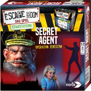 Noris Spiele Noris Escape Room Secret Agent - Operation Zekestan - 16 Jahr(e) - 60 min - Deutsch - CE - Box - 10 Stück(e)