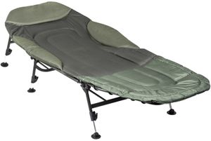 Capture Outdoor, "Booster XK-60" Bedchair, 6-Bein Karpfenliege, Komfort, Verstellbare Rückenlehne, Höhenverstellbar, …