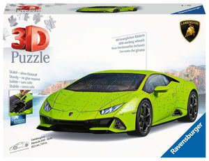 3D Puzzle 108 dielikov - Lamborghini Huracan Evo Verde
