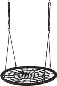 Outtec® Nest swing XXL - do 150 kg - hojdačka, detská hojdačka, sieťová hojdačka, závesná hojdačka, tanierová hojdačka - záhrada, terasa, balkón, veranda