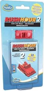 ThinkFun - 76451 - Rush Hour 2 - Erweiterung für das original Rush Hour. Ein Add-on mit neuen Herausforderungen für Jungen und Mädchen ab 8 Jahren.