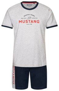 Mustang Short Set Schlafanzug Nachtwäsche Pyjama OEKO-TEX STANDARD 100 für Männer