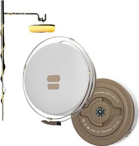 Multifunktionale Tragbare Campingleuchte | 10m Einziehbare Camping Lichterkette | Wasserdichte Campingzeltleuchte mit mehreren Beleuchtungsmodi | LED-Lichterkette, Campingbeleuchtung für Zelte