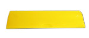 FOLIENHALTER Rollenhalter Folienabroller Frischhaltefolie Folienschneider (Gelb)