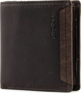 Strellson Lederbörse Billfold Q7 camden darkbrown