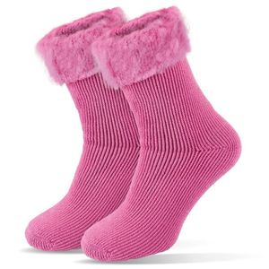 Damen Thermo Socken Thermosocken Kuschelsocken mit hohem TOG Wert von 2.3 Tarjane® - 36/41 - Pink