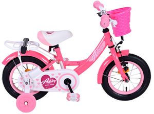 Volare Ashley Kinderfahrrad - Mädchen - 12 Zoll - Rot/Rosa