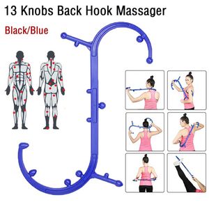 Rückenhaken-Massagegerät Ganzkörper-Selbst-Multifunktions-Massagegerät, real_mgb_artnum, Blau