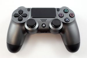 Sony Dualshock 4 Controller Steel Black (Lagerspuren an Verpackung/Controller)