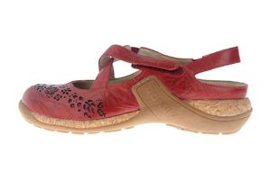 Romika Milla 125 Sandalen in Übergrößen Rot 10185 40 450 große Damenschuhe, Größe:43