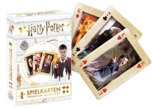 Number 1 Spielkarten Harry Potter gold Kartenspiel Karten Spiel Fanartikel