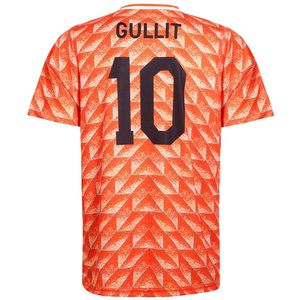 EURO 88 Trikot Gullit - Niederlande - Orange - Kinder und Erwachsene - L