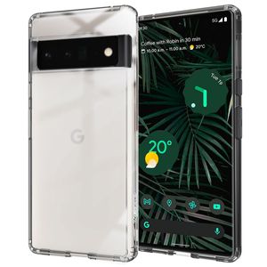 Google Pixel 6 Pro Hülle - Kunststoff - Accezz Soft Case,Backcover - Transparent