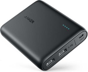 Refurbished Anker PowerCore 13000mAh Powerbank Externer 2-Port 3A Schwarz