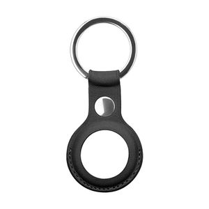 PRECORN Airtag Schlüsselanhänger in schwarz Hülle Anhänger für Apple AirTags Schutzhülle Case Zubehör kompatibel mit Air Tag Tags 2021 Hundehalsband Schlüsselfinder