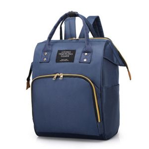 Big Mummy Bag in Blau, Großer Wickelrucksack, Reiserucksack, Wickeltasche, Kinderwagentasche, Windel Tasche