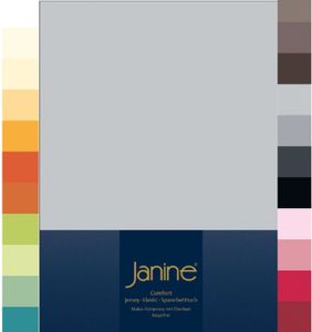 Janine ELASTIC Spannbetttuch - 200 X 200 rot