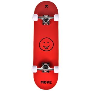 Move Skateboard 28" Smile Red