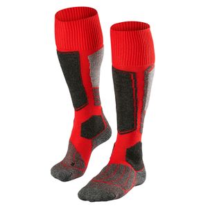 Falke Herren Ski-Socke Skisocken SK1 rot anthrazite, Größe:44-45