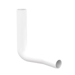 SANIT Spülbogen - 40 mm rechts versetzt - für WC-Spülkasten - PVC weiß