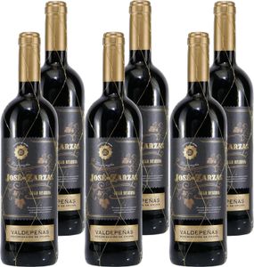 Jose de Zarzas Valdepeñas Gran Reserva D.O. (6 x 0,75L) Jose de Zarzas Valdepeñas Gran Reserva D.O. (6 x 0,75L)