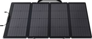 EcoFlow 220W Solarpanel faltbar, Doppelseitiges Solar Panel für Balkon Solaranlage, Photovoltaik, Solar Panels für Balkon