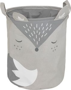 Úložný koš na hračky ANIMAL, 40 cm, šedá barva