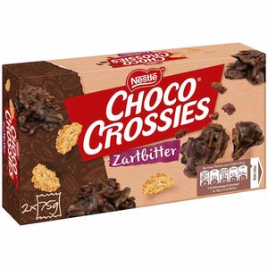 Nestle Choco Crossies Zartbitter einzigartiger Knusperspaß 150g