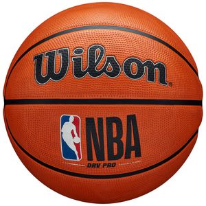 Wilson NBA DRV Pro, Schwarz, Braun, Weiß, Innen & Außen, Muster, Unisex, 1 Stück(e)