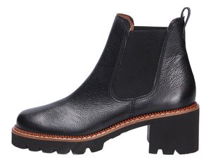 Paul Green Chelsea Boots - Schwarz Glattleder Größe: 40.5 Normal