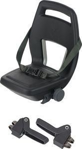 Qibbel rücksitz Junior 6+ Fußstütze + Gurt schwarz