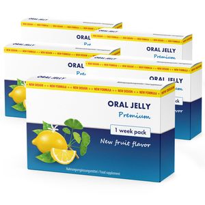 Oral Jelly | Doplněk stravy s Ginkgo Biloba, Muira Puama a kořenem Maca | pro muže | 7 sáčků po 10 ml 5x