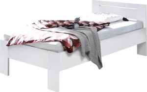 Einzelbett Saturn, Farbe: weiß, Liegefläche ca. 90 x 200 cm